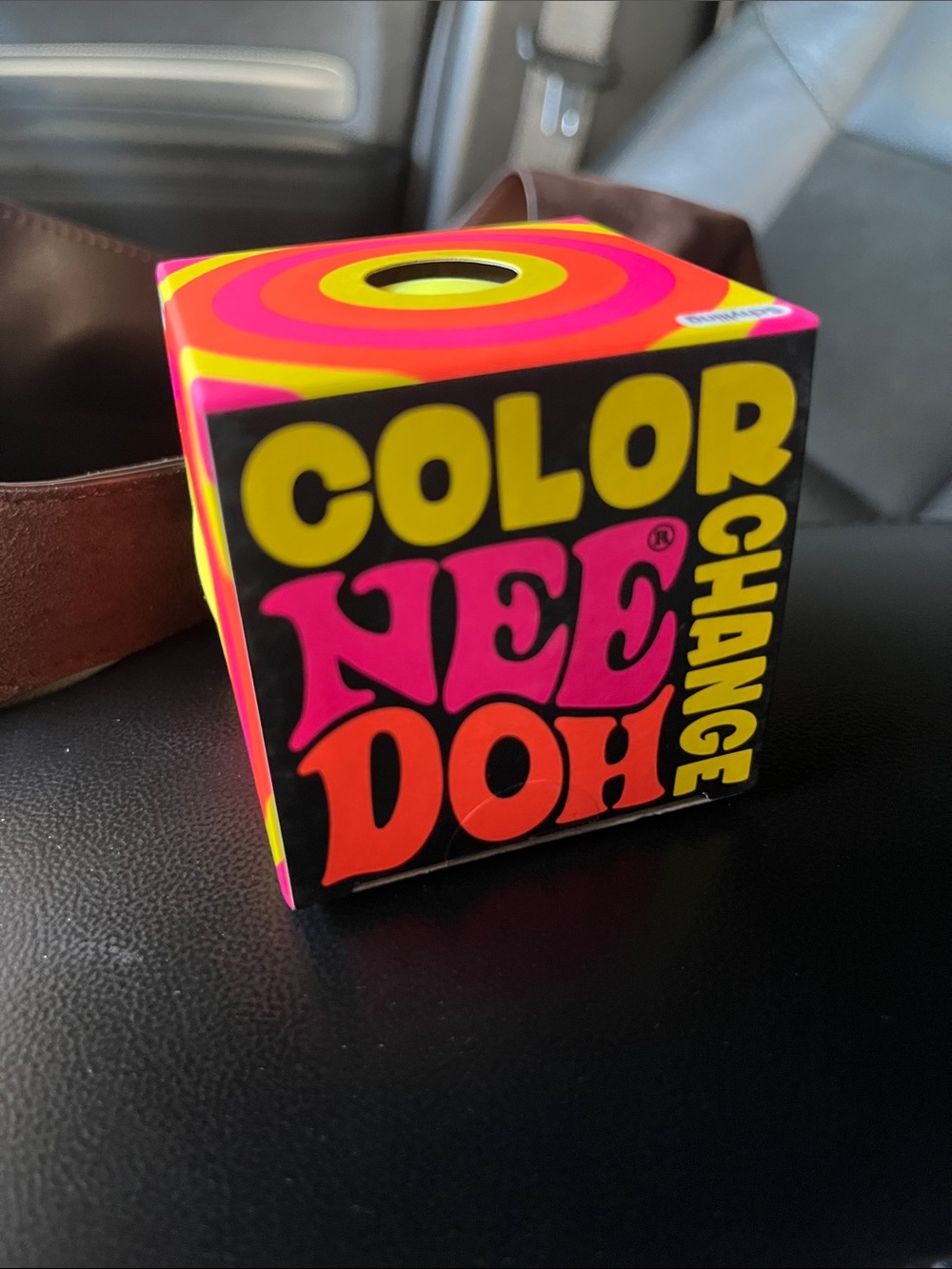 Color NEE DOH Color Change Toy - Bright Neon Multi